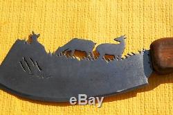 Tool Old Cutter Chopper Zoomorph Old Butcher Knife Fox Ax Tool