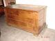 Translation: Large Antique Oak Church Chest In Very Good Condition.
