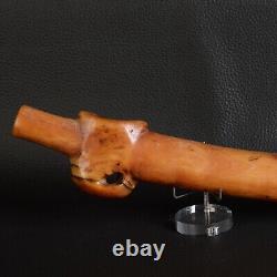 Transverse Flute Africa Wind Instrument 20th Century Ethnic Art #C11.2