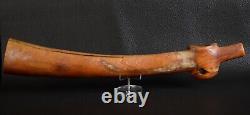 Transverse Flute Africa Wind Instrument 20th Century Ethnic Art #C11.2