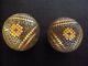 Two Old Balls Of Pétanque Studded 19 Th