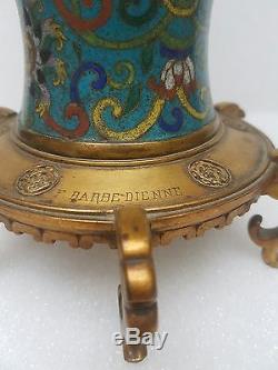 Vase Cloisonné Enamels, China 19th Century