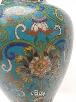 Vase Cloisonné Enamels, China 19th Century