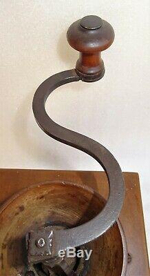 Very Nice MILL Coffee Table Wooden 19th Funnel Turned