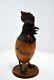 Very Rare Encrier Rooster Egg Carved Wood Black Foret Brienz Nineteenth To Your Health