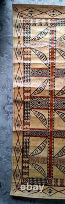 Very nice handmade artisanal TAPA, tribal origin from Polynesia. Very good condition.