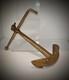 Vintage Bronze Marine Anchor, 650 G. Height: 21 Cm.