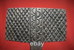 Wedding Wafer Mould. 18th-Century Wrought-Iron Waffle Iron