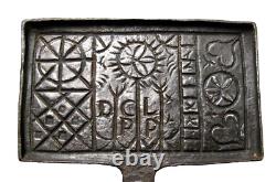 Wedding Waffle Iron 1800. Oublie Mold