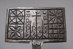Wedding Waffle Iron 1800. Wafer Mold