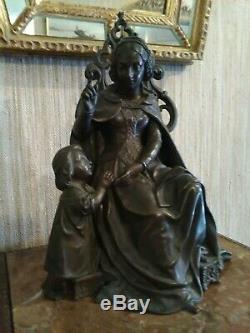 Woman With Child In Bronze XIX