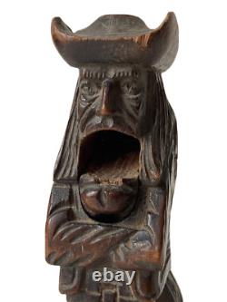 Wood Carved Anthropomorphic Nutcracker Popular Art Character
