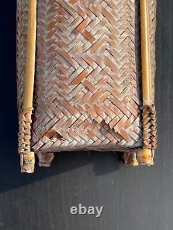 Woven Japanese Quiver Basket for Tribal Arrows - Curiosity Object Handicraft