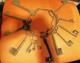 Wrought Iron Keys, 18th Century, Lot Of 13 Keys, Folk Art &ndash; For Decoration