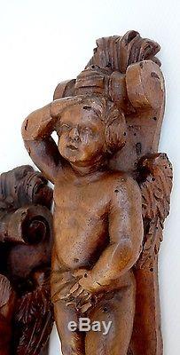 XVIII Carved Wood, Louis XV Period Two Beautiful Atlanteans