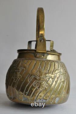 Yellow Copper Kettle Circa 1800