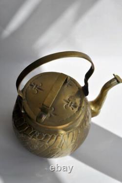 Yellow Copper Kettle Circa 1800