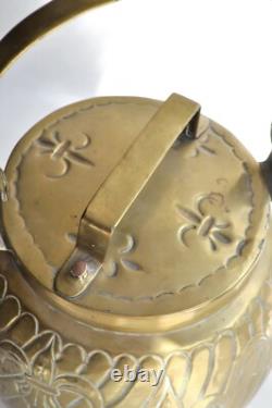 Yellow Copper Kettle Circa 1800