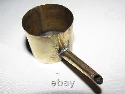 12D4 ANCIENNE LAMPE A HUILE DE BALEINE ANTWERPEN ART POPULAIRE FLANDRE XIX e