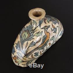 1800's Persian Ceramic Zand Faïence Qajar Poterie Vase Islamique Iznik Kajar