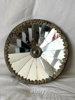 2 Anciens Miroirs Démultipliants Époque Empire Antique Georgian French Mirrors