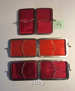 3 ETUIS a cigarettes en nacre 19e siècle, Mother of Pearl, LOT 4