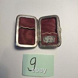 3 ETUIS à cigarettes en nacre (RARE PETIT) 19e siècle, Mother of Pearl, LOT 9