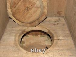 ANCIENNE CHAISE PERCEE COEUR ART POPULAIRE DES FLANDRES XIXe SIECLE