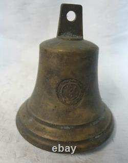 ANCIENNE CLOCHE DE COUVENT EN BRONZE EN TRÈS BON ÉTAT belles gravures