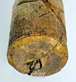 ANCIENNE GRANDE MANU FICA MANO FIGA en BOIS SCULPTÉ AMULETTE MAIN ITALIE XVIIIè