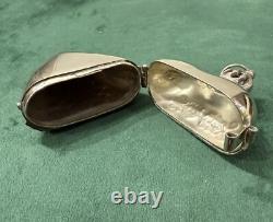 ANCIENNE VINAIGRETTE OU BOÎTE À SEL OU PARFUM EPOQUE 19eme ORIENTALISTE 19eme