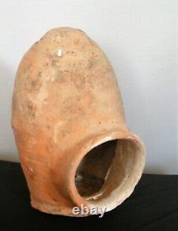 ANCIEN NICHOIR A PIGEON BOULIN EN TERRE CUITE (RARE) ART POPULAIRE / XIXeme