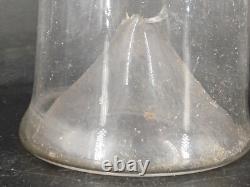 ART POPULAIRE JOLI ANCIEN PIÈGE À VAIRONS APPT POISSON VERRE SOUFFLÉ XVIIIème