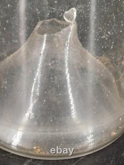 ART POPULAIRE JOLI ANCIEN PIÈGE À VAIRONS APPT POISSON VERRE SOUFFLÉ XVIIIème