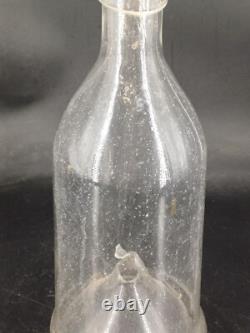 ART POPULAIRE JOLI ANCIEN PIÈGE À VAIRONS APPT POISSON VERRE SOUFFLÉ XVIIIème