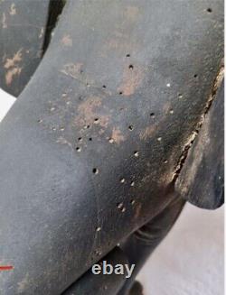 Ancien Chandelier Bougeoir Pic Cierge En Bois Sculpté SPHYNX Haute Période