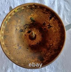 Ancien Chandelier Bougeoir Pic Cierge En Bois Sculpté SPHYNX haute période