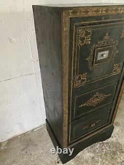 Ancien Coffre Fort Old Safe Cassaforte Tresor CHARF MARSEILLE