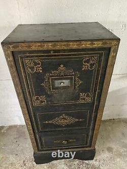 Ancien Coffre Fort Old Safe Cassaforte Tresor CHARF MARSEILLE