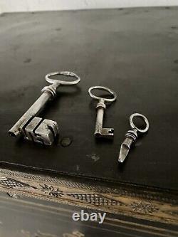 Ancien Coffre Fort Old Safe Cassaforte Tresor CHARF MARSEILLE