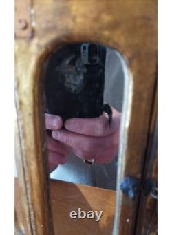 Ancien Coffret à Bijoux et huit miroirs Forme octogonale et ses trois tiroirs