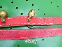 Ancien Collier de cheval 24 grelots d'attelage Provenance Tibet oriental