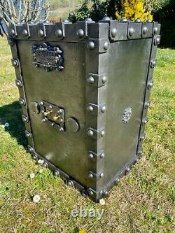 Ancien Gros Coffre Fort Bauche Cloute Paris Old Safe Cassaforte