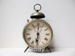 Ancien Horlogerie Réveil Matin boîte d'origine manuel 1902 Nouvelles Galeries