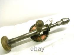 Ancien Outil Chignole Vilebrequin A Systeme Outil A Main Perceuse Fer Forge