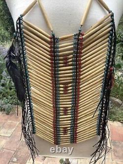 Ancien Pare-flèches Amérindien. Antic Native American Breastplate. Navajo. Zuni