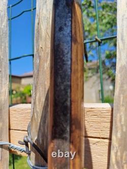 Ancien Piolet Manche Bois