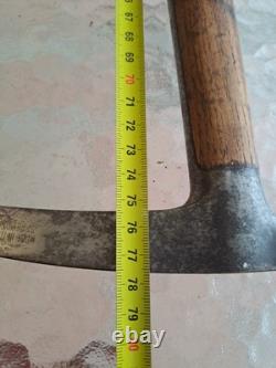 Ancien Piolet Manche Bois