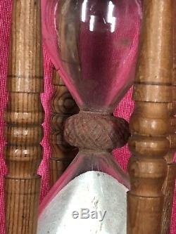 Ancien SABLIER Hourglass XIX