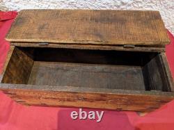 Ancien coffret de mariage art populaire XIX Inde Rajasthan curiosités déco